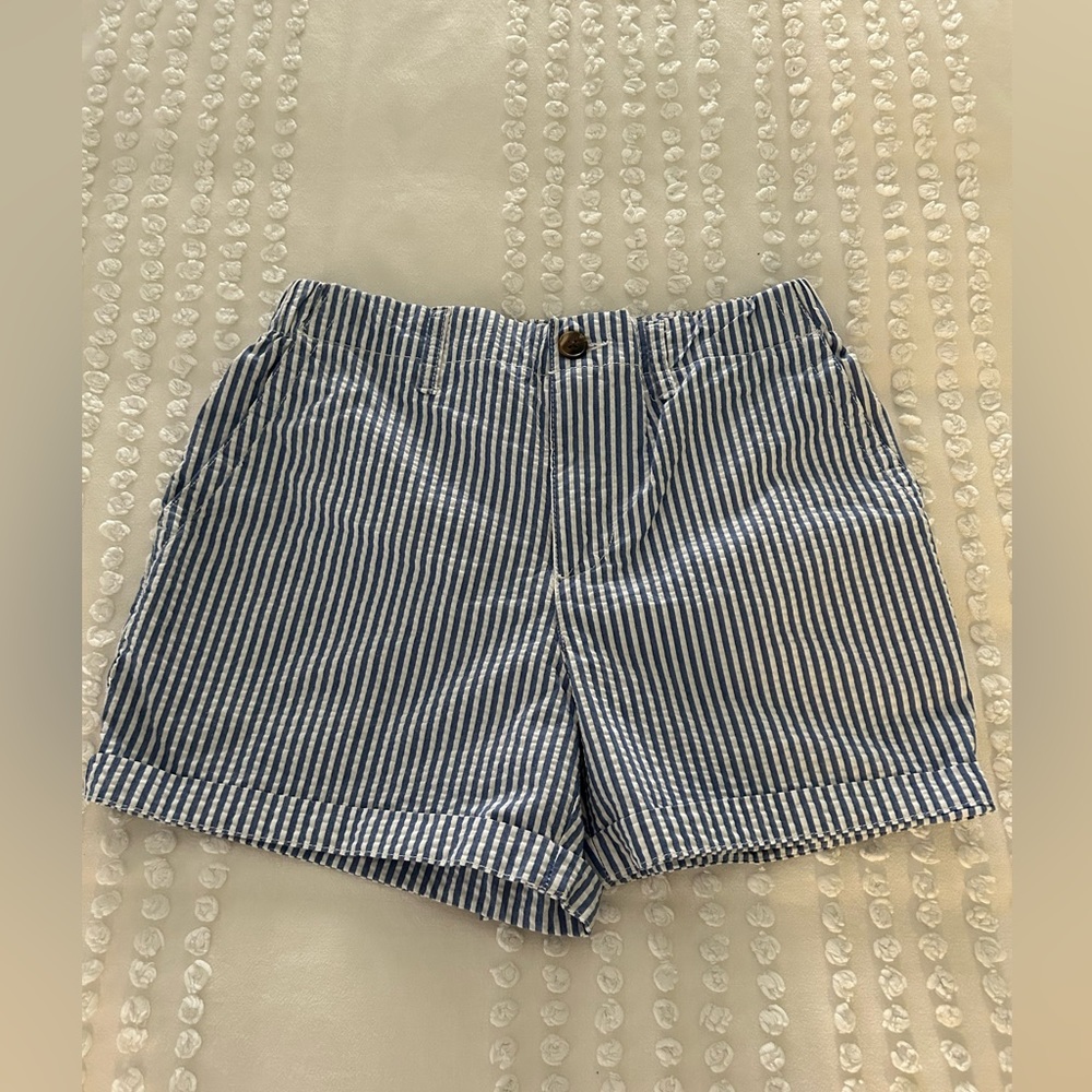 Old Navy SeerSucker Shorts Size Small Like New Worn One Time